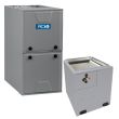 ACiQ 2 Ton 96% AFUE 60000 BTU Furnace and Coil System - Upflow/Downflow - R454B - N96MSN0601716A / EVD5X24M17A