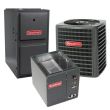 Goodman 3 Ton 13 SEER 96% AFUE Gas Furnace and Air Conditioner System - Upflow