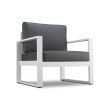 Real Flame Baltic Chair Set (2 Chairs) White - 9611-WHT- Hero