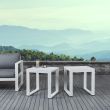 Real Flame Baltic End 2 Tables White - 9625-WHT - lifestyle