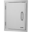 Bull 15-Inch Built-In Stainless Steel Left Hinged Single Access Door - Vertical - 98552