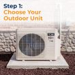 Step 1 Choose Outdoor Condenser Unit