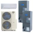 48000 BTU ACiQ Extreme Series 21.7 SEER2 Tri Central Zoned Mini Split Heat Pump System - R454B - 12 + 18 + 18 - ACIQ-48Z-HH-M6C / ACIQ-12W-HH-MD / ACIQ-18AHB-HH-MB-2