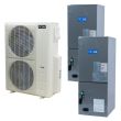 48000 BTU ACiQ Standard Series 20.4 SEER2 Dual Central Zoned Mini Split Heat Pump System - R454B - 18 + 30 - ES-48Z-M6C / ACIQ-18AHB-HH-MB / ACIQ-30AHB-HH-MB
