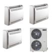 48,000 BTU 23.4 SEER2 ACiQ 3-Zone Floor Mounted Mini Split System - 12+18+24 - ES-48Z-M5/ACIQ-12FM-HH-M/ACIQ-18FM-HH-M/ACIQ-24FM-HH-M