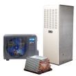 ACiQ Extreme Series 2 Ton 18.3 SEER2 10kW Mobile Home Electric Furnace & Heat Pump System - R454B Inverter - ACIQ-24-HPD-MH / ACIQ-MH24AU3VWEC / ACIQ-EFS1020FD-MH