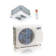 24,000 BTU ACiQ Standard 22 SEER2 Single Zone Ceiling Cassette Mini Split Heat Pump System - R454B | 230V
