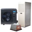 ACiQ Extreme Series 4 Ton 16.5 SEER2 15kW Mobile Home Electric Furnace & Heat Pump System - R454B Inverter - ACIQ-48-HPD-MH / ACIQ-MH59AU4VWEC / ACIQ-EFL1520FD-MH