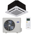 9,000 BTU 20 SEER Ceiling Cassette Carrier Mini-Split Performance Series Single Zone Heat Pump