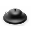HPC Round Black Tall Fire Pit Covers -  For Fire Pits With Logs - FPHC-BL-B2