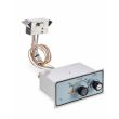 HPC 30 Inch Flat Pan Fire Pit Kit- Flame Sensing Ignition - PENTA30FPPK-FLEX