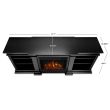 Real Flame Fresno Electric Fireplace With Media Console - G1200E