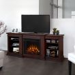 Real Flame Fresno Electric Fireplace With Media Console - G1200E