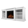 Real Flame Fresno Electric Fireplace in White - G1200E-W