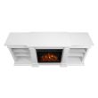 Real Flame Fresno Electric Fireplace With Media Console - G1200E