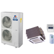 48,000 BTU 16 SEER Tri Zone Ceiling Cassette Gree Heat Pump System 12+12+12