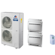 48,000 BTU 16 SEER Quad Zone Mini Console Gree Heat Pump System 12+12+12+12
