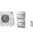 42,000 BTU 21 SEER Quad Zone Mini Console Gree Heat Pump System 9+9+9+12