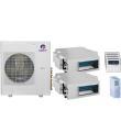 36,000 BTU 14 SEER Quad Zone Concealed Duct Gree Heat Pump System 9+12+12+12