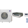 42,000 BTU 14 SEER Dual Zone Concealed Duct Gree Heat Pump System 9+24