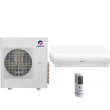 42,000 BTU 21 SEER Tri Zone Wall Mounted Gree Heat Pump System 12+12+24