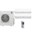 42,000 BTU 23 SEER Quad Zone Wall Mounted Gree Heat Pump System 9+9+9+18