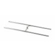 HPC 60-Inch Stainless Steel H-Burner Kit With Flex, Valve, Key, And Fittings - FPS/HBSB60 KIT-B
