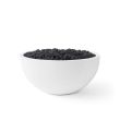 HPC Serenade 32" Round Concrete Gas Fire Pit in Natural with Electronic & Black Lava Rock - TOR-SERE32-NBL-EI