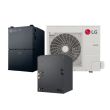 LG 2 Ton 17.5 SEER2 96% AFUE 80000 BTU Two Stage Gas Furnace Inverter Heat Pump System - R32 - Upflow/Horizontal - KUSXA241A / LKMMA24B1 / LNAVE080B1
