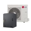 LG 1.5 Ton 15.2 SEER2 High Efficiency Heat Pump with 17.5" Multi-Positional Cased Coil | Inverter | LGRED Series - R32 - KUSXA181A / LKMMA18B1