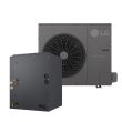 LG 3 Ton 14.3 SEER2 Heat Pump with 17.5" Multi-Positional Cased Coil | Inverter - R32 - KUSXE361A / LKMMA36B1