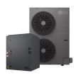 LG 5 Ton 14.3 SEER2 Heat Pump with 24.5" Multi-Positional Cased Coil | Inverter - R32 - KUSXE601A / LKMMA60D1