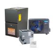 1.5 Ton 16.1 SEER2 80% AFUE 60000 BTU Furnace and High Efficiency Low NOx Heat Pump System | Extreme Series - R454B - Upflow/Horizontal - ACIQ-18-HPD / ACIQ-24-ACL-B / AQ-GR9T800603BX