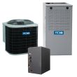 2.5 Ton 14.6 SEER2 80% AFUE 44000 BTU ACiQ Gas Furnace and Air Conditioner System - Multi-Positional - R4A5S30AKAWA / CE30A44-140L-000 / N80MSN0451412A