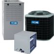 ACiQ 2.5 Ton 16 SEER 80% AFUE 45,000 BTU Gas Furnace and Air Conditioner System - Horizontal - N4A630GKB / ENH4X42L21A / G80CTL0451712