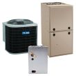 2.5 Ton 14.6 SEER2 92% AFUE 80000 BTU ACiQ Gas Furnace and Air Conditioner System - Upflow / Downflow - R4A5S30AKAWA / CC30B44-175L-000 / R92MSN0801716A