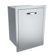 Sunstone Classic 20-Inch Roll-Out Trash Bin - A-TRHD- Front-Side View