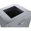 Sunstone Classic 20-Inch Roll-Out Trash Bin - A-TRHD- Top View