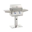 Fire Magic Aurora A430s 24-Inch Deck Mount Propane Gas Grill With Analog Thermometer - A430s-7EAP-P6