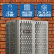 2.5 Ton 14.3 SEER2 Trane Heat Pump Condenser - RT Series - A4HP4030D1