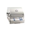 Fire Magic Aurora 530i 24-Inch Built-In Propane Gas Grill With Rotisserie And Back Burner - A530i-8EAP