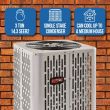 3 Ton 14.3 SEER2 Trane Air Conditioner Condenser - R454B Single Stage - RT Series - A5AC4036A1