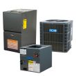 ACiQ 2 Ton 14.3 SEER2 80% AFUE 60,000 BTU Low NOx Furnace & AC System - R32 Upflow/Horizontal - AC-I-24AC14 / AC-I-1824ACL-17 / AQ-GR9S800603BX