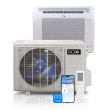 9,000 BTU ACiQ Standard 26 SEER2 Single Zone Floor Mounted Mini Split Heat Pump System - R454B | 230V