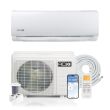 12,000 BTU 21 SEER2 ACiQ Essentials Single Zone Wall Mounted Mini Split System - White w/ WiFi - 230V