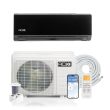 12,000 BTU 21 SEER2 ACiQ Essentials Single Zone Wall Mounted Mini Split System - Black w/ WiFi - 115V