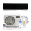 24,000 BTU 21 SEER2 ACiQ Essentials Single Zone Wall Mounted Mini Split System - Black w/ WiFi - 230V| R454B