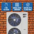 ACiQ 4 Ton 16 SEER High Efficiency Central Heat Pump | Inverter | Extreme Series - ACiQ-48-HPB