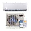 9,000 BTU 24.5 SEER2 ACiQ Single Zone Wall Mounted Mini Split System w/ WiFi - 115V - R454B - ACIQ-09ZS-HP115C / ACIQ-09WS-HP115C
