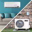 12,000 BTU 20.8 SEER2 ACiQ Single Zone Wall Mounted Mini Split System w/ WiFi - 115V